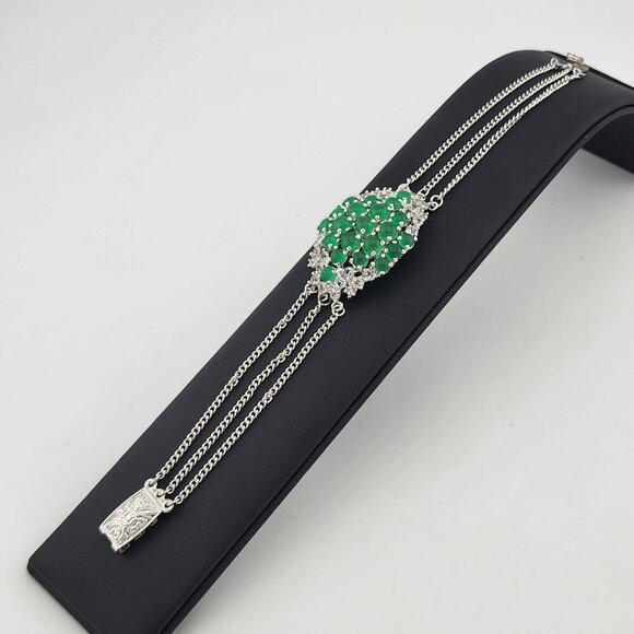 Boho Chic Round Jade Bracelet – Multi-Gem Beauty for Every Style